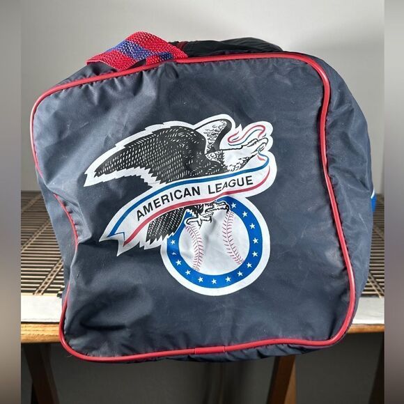 2000 MLB Subway series stadium American/National League Very Rare Vintage Bag - Picture 4 of 9